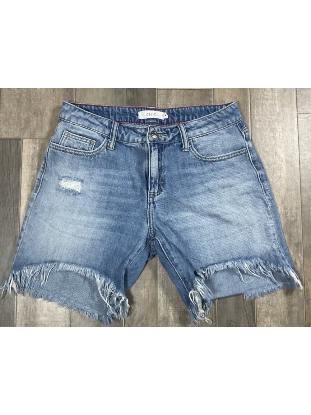 Cello Denim Shorts Cut Off Daisy Duke Style Size Small Summer